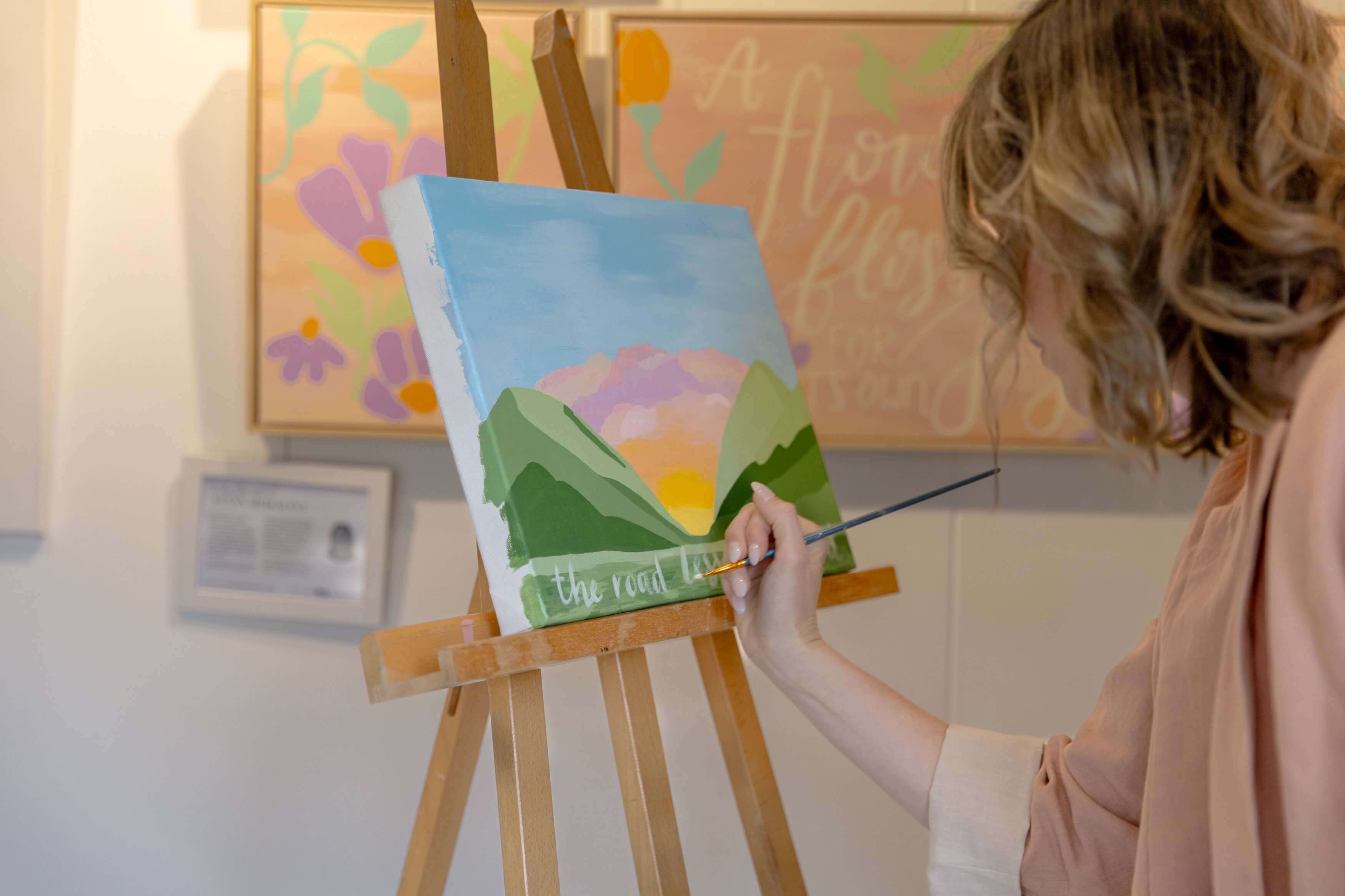 Susan Merchant by Aaron Leslie